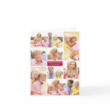 Helgdag Photo Collage-julkort