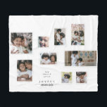 Helgdag Photo Collage Modern Glatt Moments Fleecefilt<br><div class="desc">Jul Helgdag Photo Collage Elegant Glatt Moments ____________________________ ***Denna design är en del av en julklapp för helgdag*** Fånga julhelgens magi med min Elegant Glatta Moments jul - Helgdag Foto Collage Collection! Den här samlingen är designad för att på ett snyggt sätt visa dina uppskattade minnen i en contemporary och...</div>