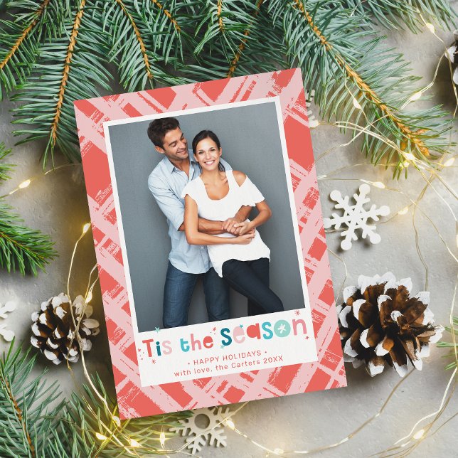 HELGDAG PHOTO muntert färg är säsongen Julkort (Skapare uppladdad)