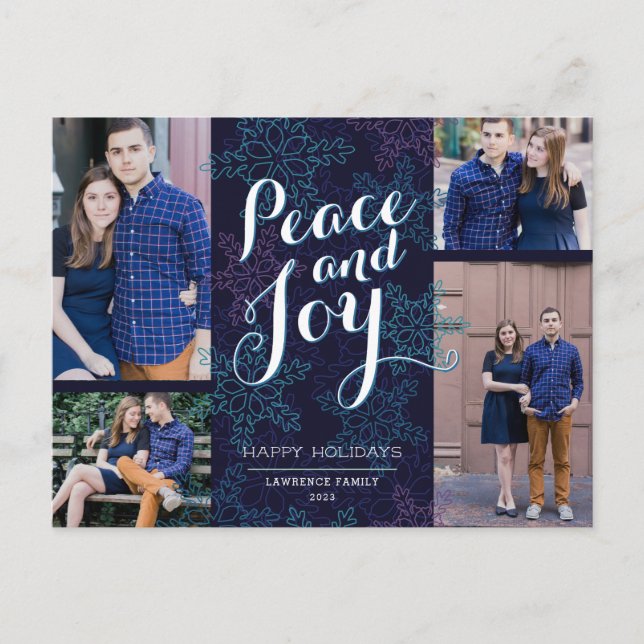 Helgdag Photo Norra Ljus Helg Vykort (Framsida)