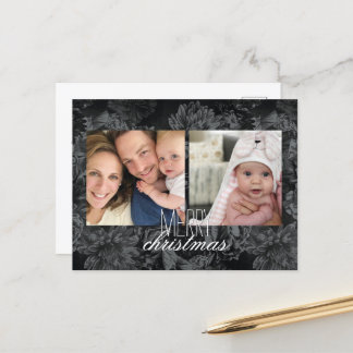 Helgdag Photo Postcard mörk tapet Helg Vykort