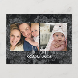 Helgdag Photo Postcard mörk tapet Helg Vykort