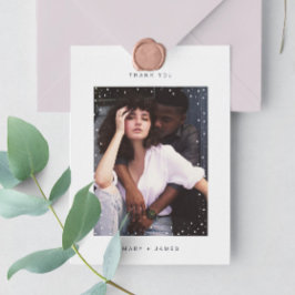 HELGDAG PHOTO TACK DIG CARD | Modern minimal punkt Vykort