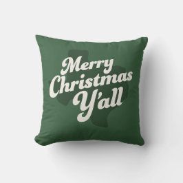 Helgdag Pillow *God jul Y'all* Kudde