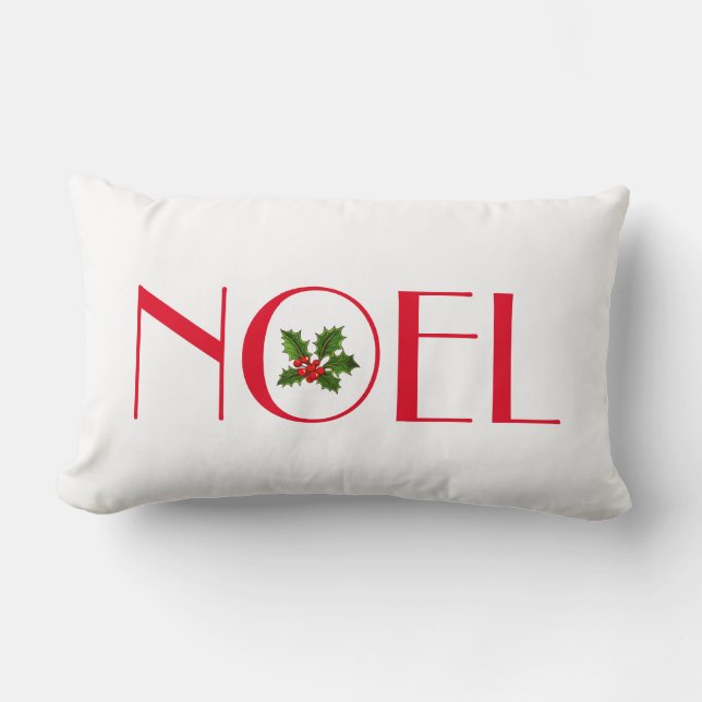Helgdag Pillow-Noel Lumbarkudde (Framsida)