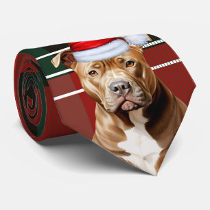 Helgdag Pit Bull Terrier Red Grönt Play-jul Slips