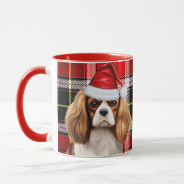 Helgdag Play Kung Charles Spaniel-Hund Jul Mugg