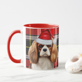 Helgdag Play Kung Charles Spaniel-Hund Jul Mugg