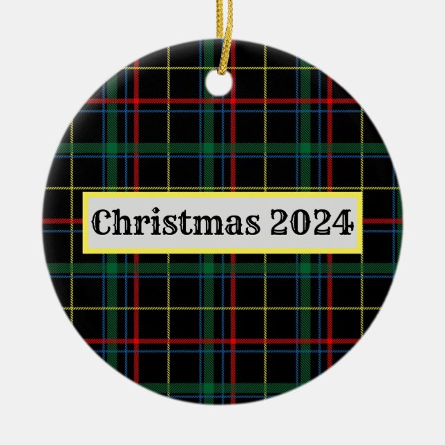 Helgdag Play Personlig Ceramic Ornament (Framsidan)