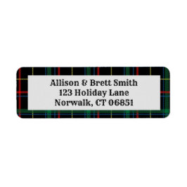 Helgdag Play-Returetiketter Returadress Etikett