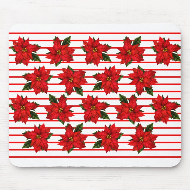 Helgdag Poinsettias Musmatta (Framsidan)