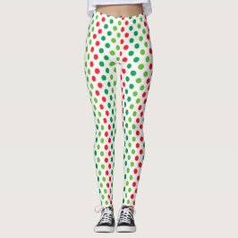 Helgdag Polka-punkter Leggings