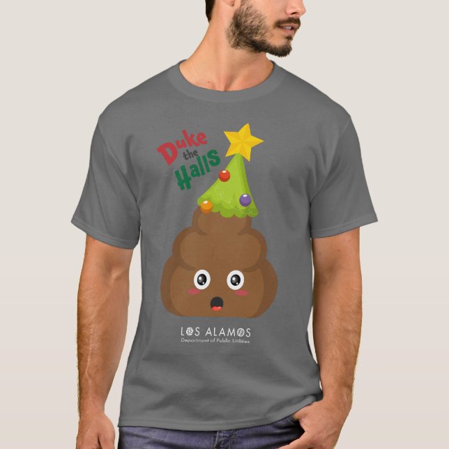 Helgdag Poop Shirt T (Framsida)