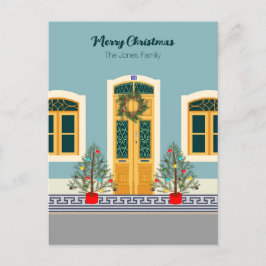 Helgdag - Portugisiska julhuset Vykort