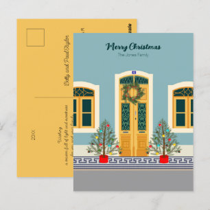 Helgdag - Portugisiskt festhus Postcar Vykort