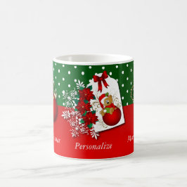 Helgdag prydnadsjulklapp kaffemugg