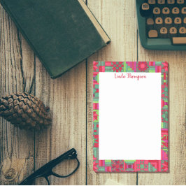 Helgdag Quilt-Personlig - PostIT-anteckningar Post-it Block