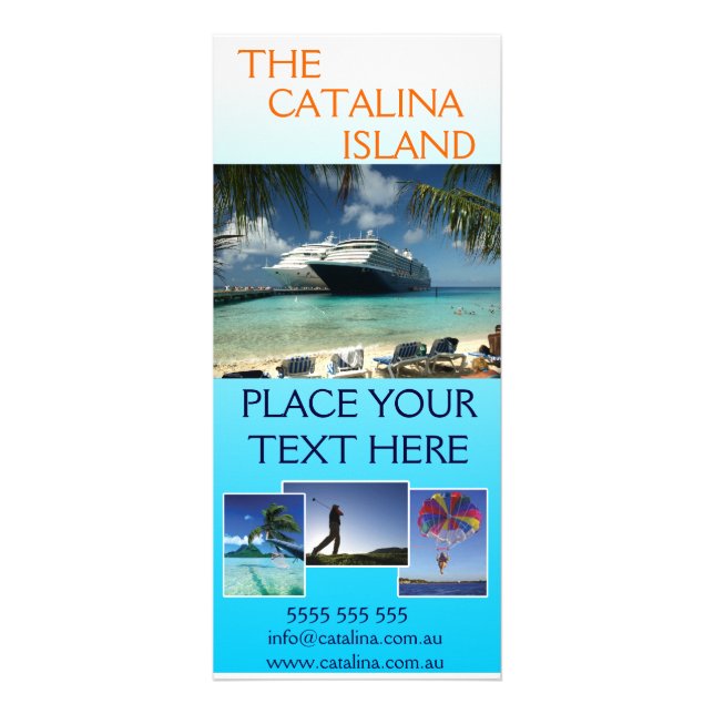 Helgdag rackkort reklamkort (Framsidan)