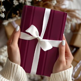 Helgdag Rand Magenta Presentpapper