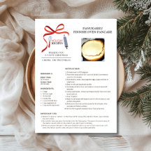 Helgdag Recipe finska Oven Pancake-julkort