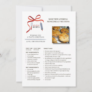 Helgdag Recipes Mincemeat Muffins Julkort