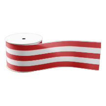 Helgdag Red and White Candy cane Rand