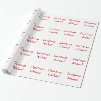 Helgdag Red Font Jul Önskemål Presentpapper