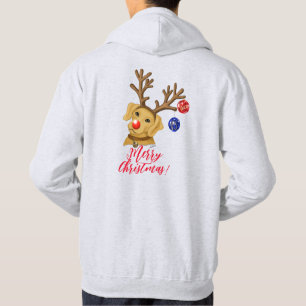 Helgdag Reindeer Fox Red Lab Sweat Shirt Hoodie
