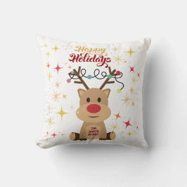 HELGDAG REINDEER PILLOW DECOR KUDDE