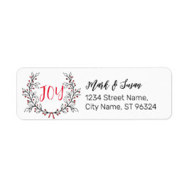 Helgdag Returadress-etikett Returadress Etikett