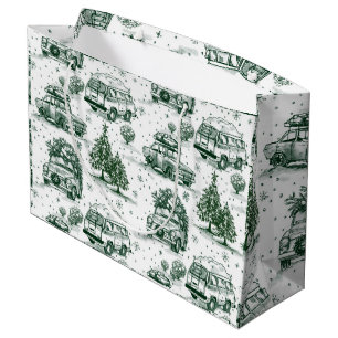 Helgdag Road Resa julklapp Bag   GRÖNT