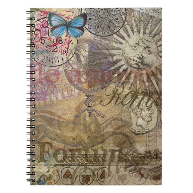 Helgdag Rom Italien Travel Vacation City Anteckningsbok (Framsidan)