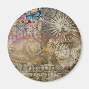 Helgdag Rom Italien Travel Vacation City Magnet