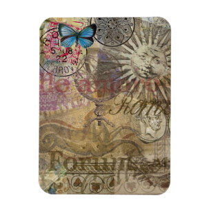 Helgdag Rom Italien Travel Vacation City Magnet