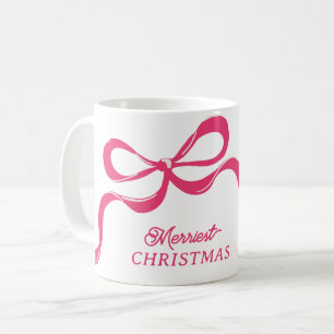 Helgdag rosa Modern julklapp, klassiskt skam Kaffemugg
