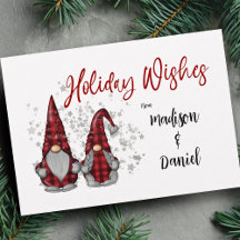 Helgdag Rustic Gnomes in Red Buffalo Play