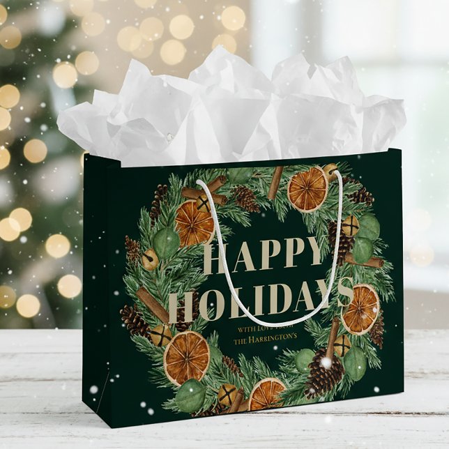 Helgdag Rustic Gräs Torkad Orange Vattenfärgning U (Skapare uppladdad)