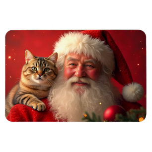 Helgdag Santa Magnet