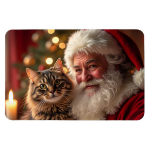 Helgdag Santa Magnet