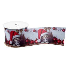 Helgdag Shelf Kattunge - julklapp Ribbon
