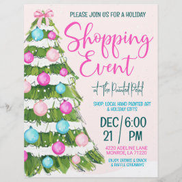 Helgdag Shopping-händelse 8,5 x 11 Flyer