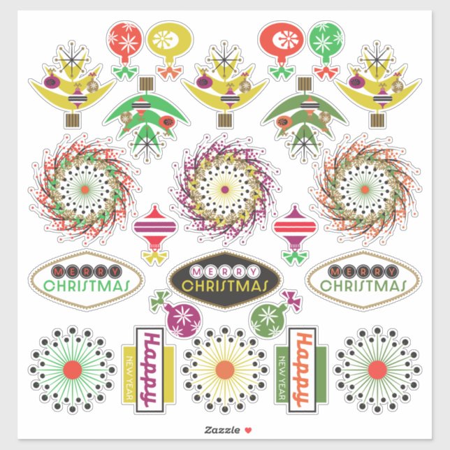 Helgdag Signs Stickers Klistermärken (Ark)