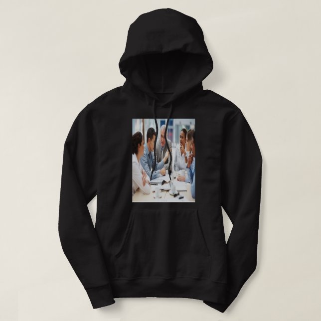 Helgdag Silver Fox Hoodie (Design framsida)