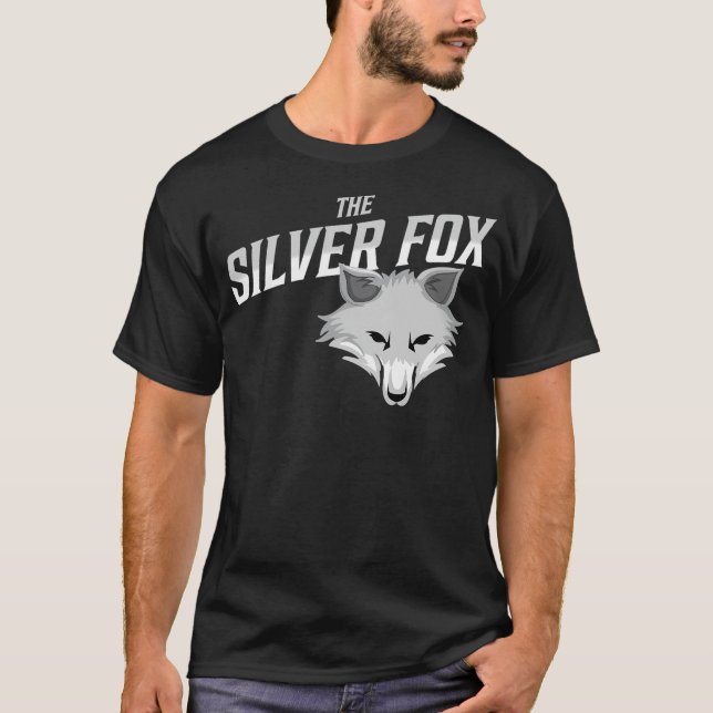 Helgdag Silver Fox T Shirt (Framsida)