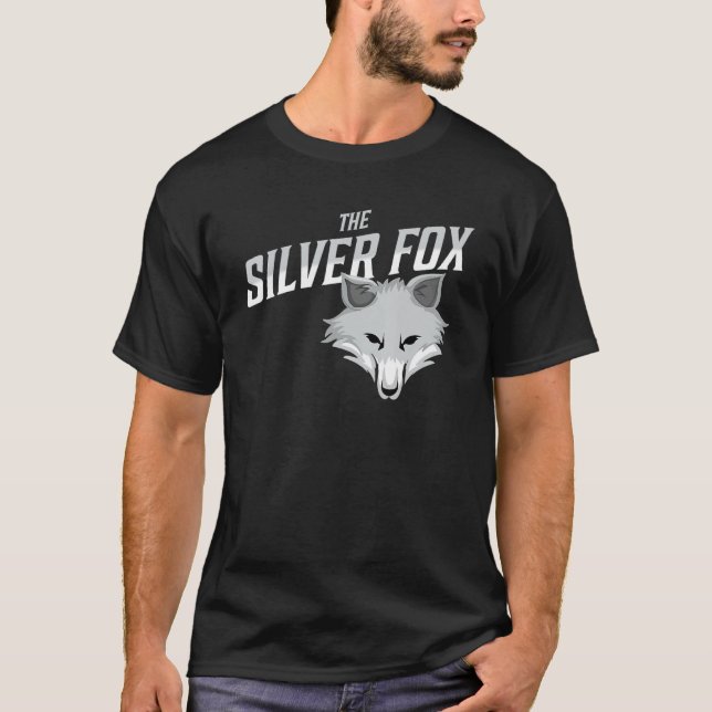 Helgdag Silver Fox T Shirt (Framsida)
