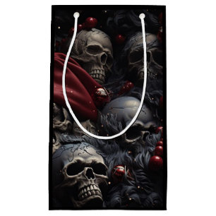 Helgdag Skull Gift Bag (svart)