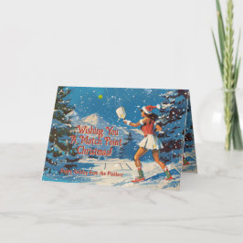 Helgdag Smash-julpickleboll Kort