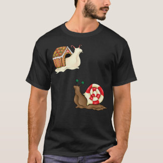 Helgdag Snigel vänner T Shirt