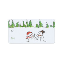 Helgdag Snögubbars Gift