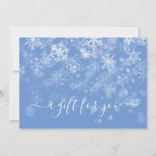 Helgdag Snowflake Black White Elegant jul